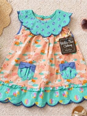 NWT Matilda Jane Dress 18-24M Boutique Summer Beach Outfit